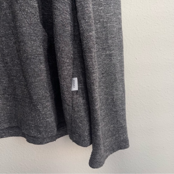 ONIA Heather Lightweight Pullover Rayon / Polyester Hoodie - Picture 3 of 7